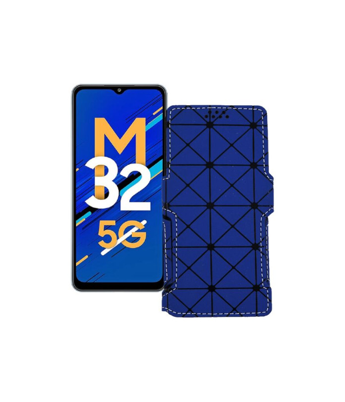 Чохол-книжка з екошкіри для телефону Samsung Galaxy M32 5G (M326)