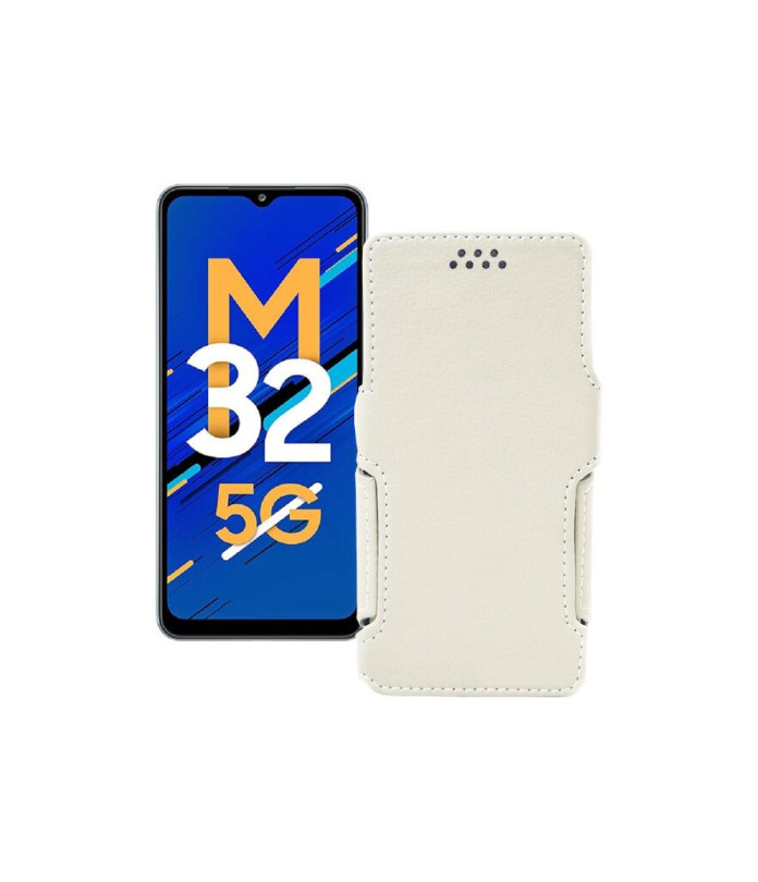 Чохол-книжка з екошкіри для телефону Samsung Galaxy M32 5G (M326)