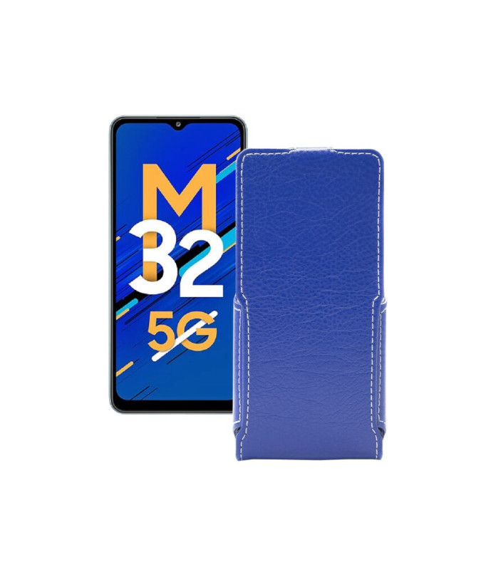 Чохол-флип з екошкіри для телефону Samsung Galaxy M32 5G (M326)