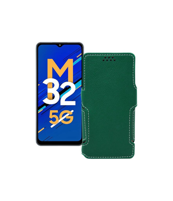 Чохол-книжка з екошкіри для телефону Samsung Galaxy M32 5G (M326)