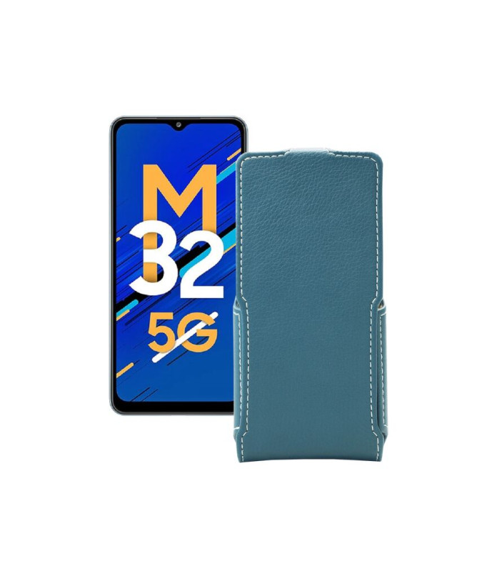 Чохол-флип з екошкіри для телефону Samsung Galaxy M32 5G (M326)