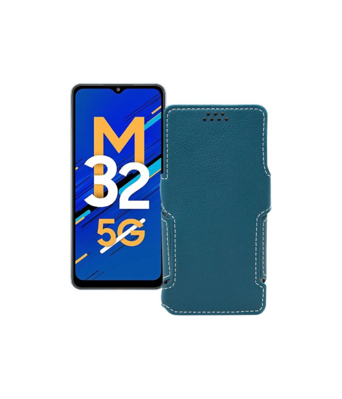 Чохол-книжка з екошкіри для телефону Samsung Galaxy M32 5G (M326)