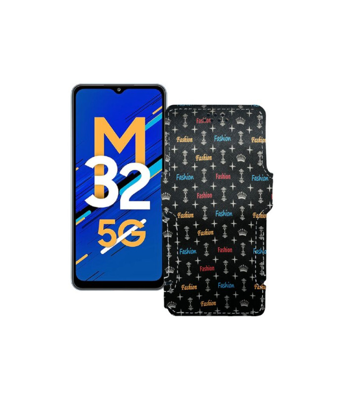 Чохол-книжка з екошкіри для телефону Samsung Galaxy M32 5G (M326)