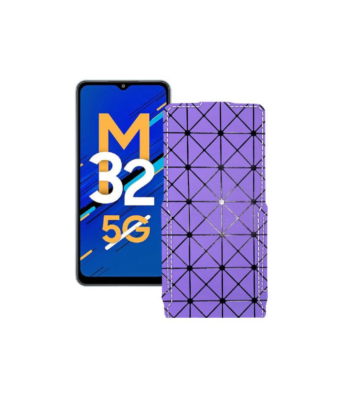 Чохол-флип з екошкіри для телефону Samsung Galaxy M32 5G (M326)