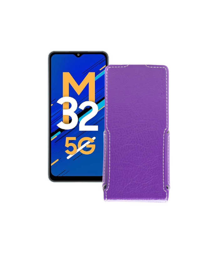 Чохол-флип з екошкіри для телефону Samsung Galaxy M32 5G (M326)