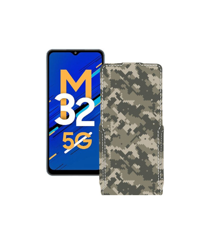 Чохол-флип з екошкіри для телефону Samsung Galaxy M32 5G (M326)