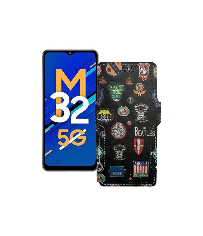 Чохол-книжка з екошкіри для телефону Samsung Galaxy M32 5G (M326)