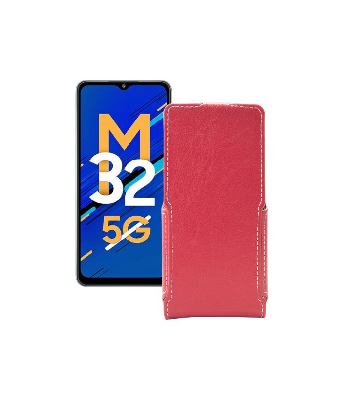 Чохол-флип з екошкіри для телефону Samsung Galaxy M32 5G (M326)