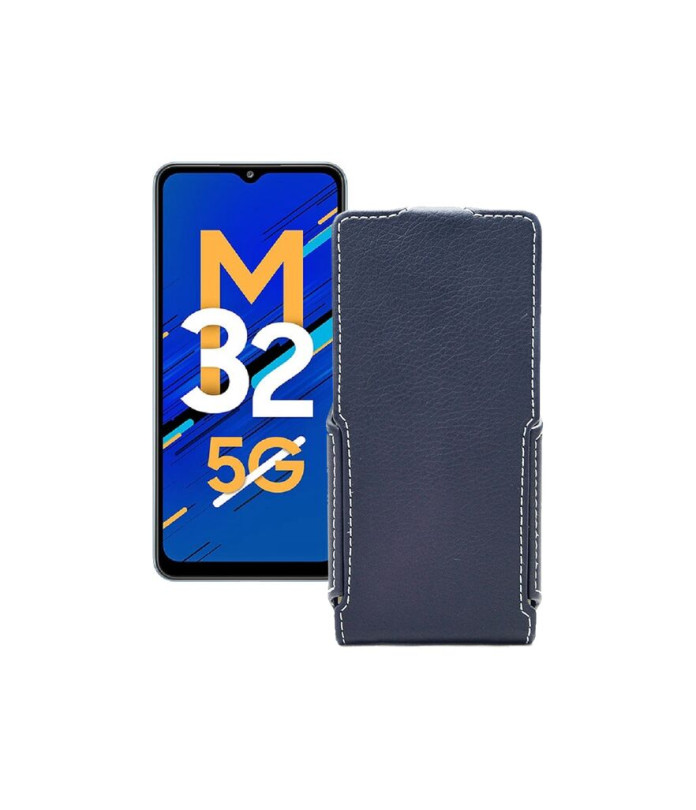 Чохол-флип з екошкіри для телефону Samsung Galaxy M32 5G (M326)