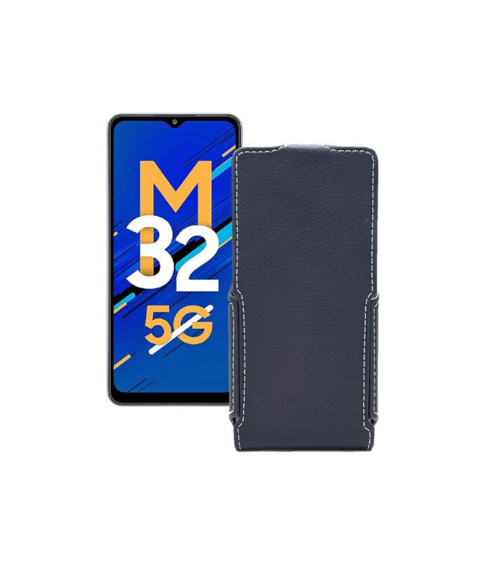 Чохол-флип з екошкіри для телефону Samsung Galaxy M32 5G (M326)