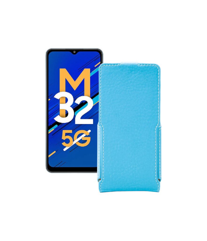 Чохол-флип з екошкіри для телефону Samsung Galaxy M32 5G (M326)