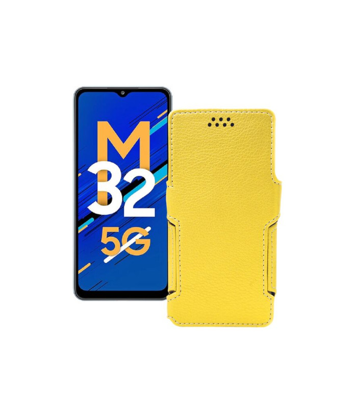 Чохол-книжка з екошкіри для телефону Samsung Galaxy M32 5G (M326)