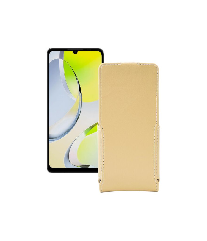 Чохол-флип з екошкіри для телефону ZTE Blade A76