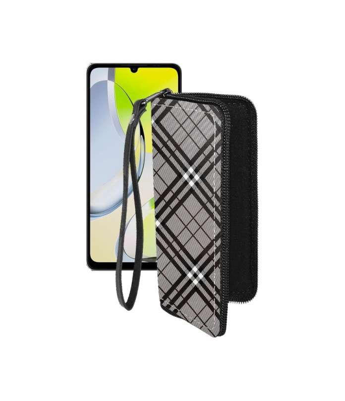 Чохол-гаманець з екошкіри для телефону ZTE Blade A76