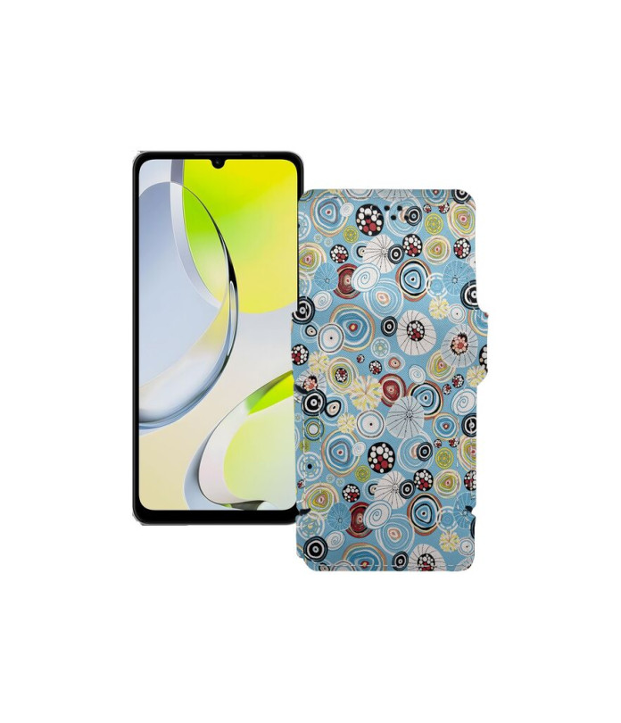 Чохол-книжка з екошкіри для телефону ZTE Blade A76