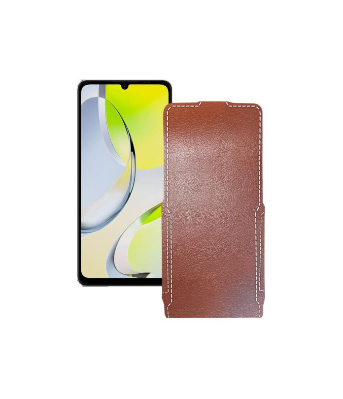 Чохол-флип з екошкіри для телефону ZTE Blade A76