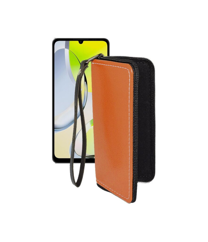Чохол-гаманець з екошкіри для телефону ZTE Blade A76