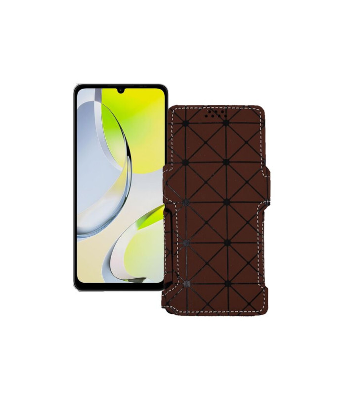 Чохол-книжка з екошкіри для телефону ZTE Blade A76