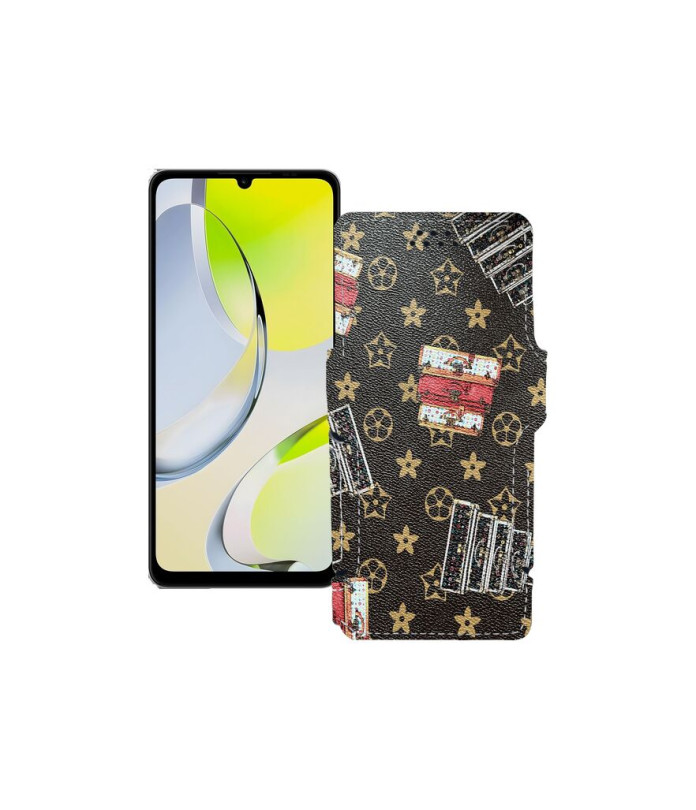 Чохол-книжка з екошкіри для телефону ZTE Blade A76