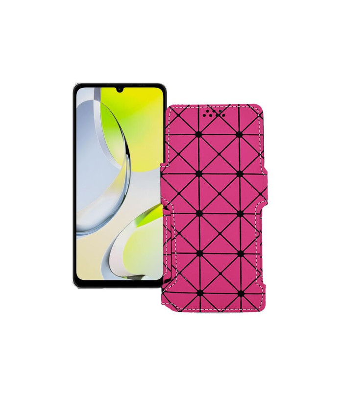 Чохол-книжка з екошкіри для телефону ZTE Blade A76