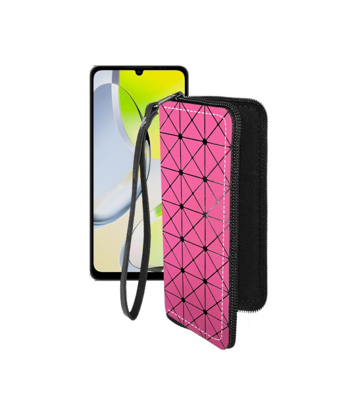 Чохол-гаманець з екошкіри для телефону ZTE Blade A76