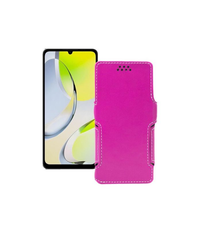 Чохол-книжка з екошкіри для телефону ZTE Blade A76