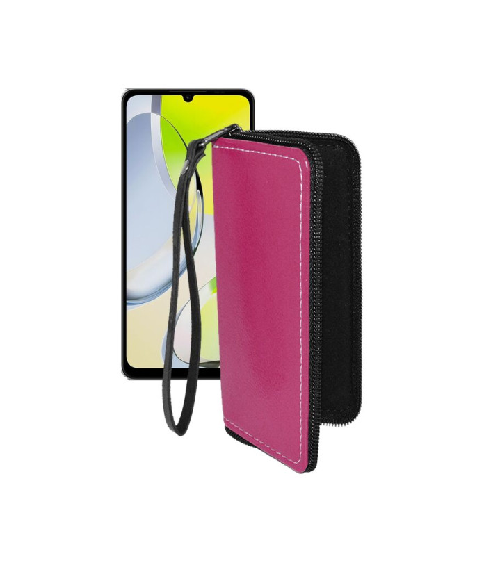 Чохол-гаманець з екошкіри для телефону ZTE Blade A76