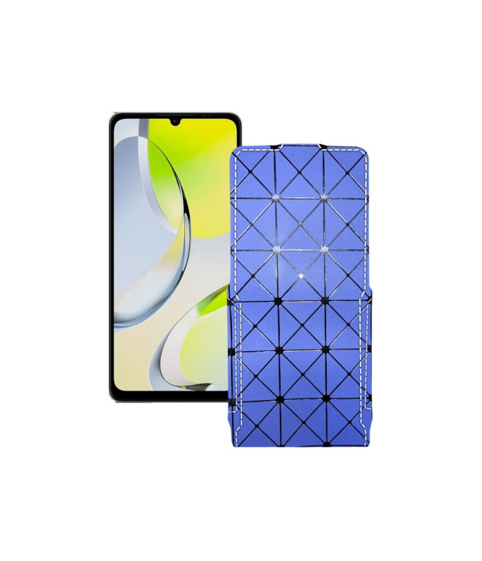 Чохол-флип з екошкіри для телефону ZTE Blade A76