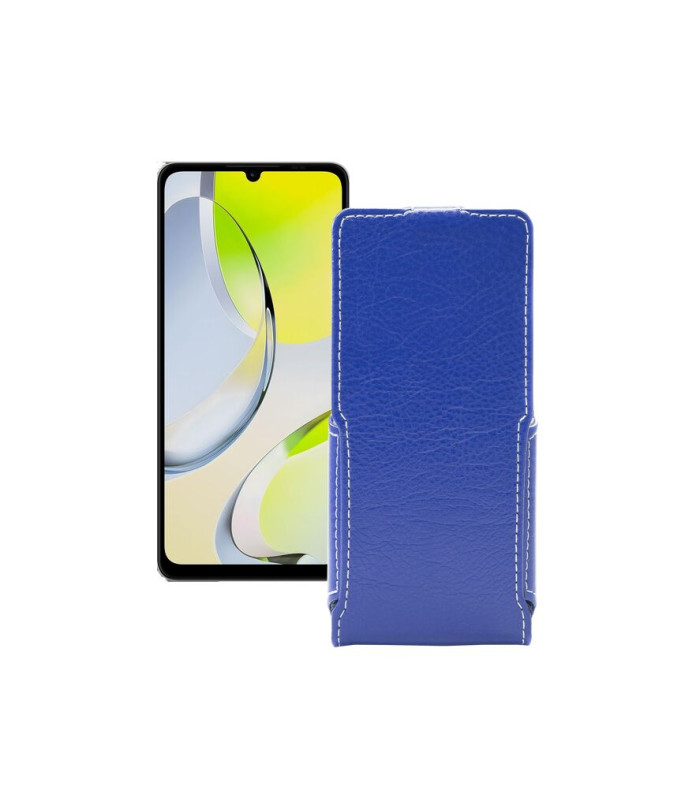 Чохол-флип з екошкіри для телефону ZTE Blade A76