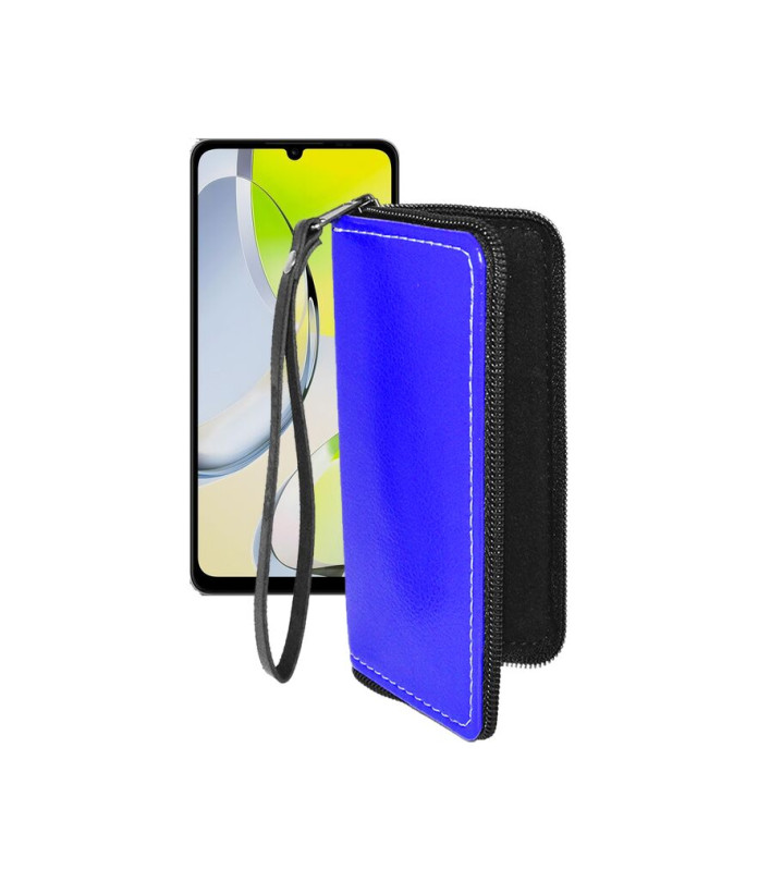 Чохол-гаманець з екошкіри для телефону ZTE Blade A76