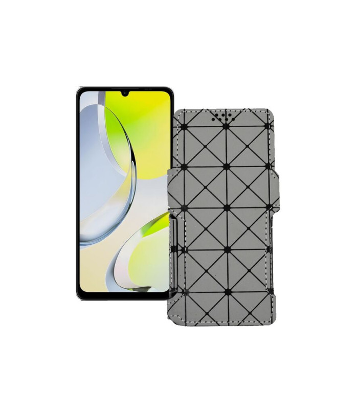 Чохол-книжка з екошкіри для телефону ZTE Blade A76