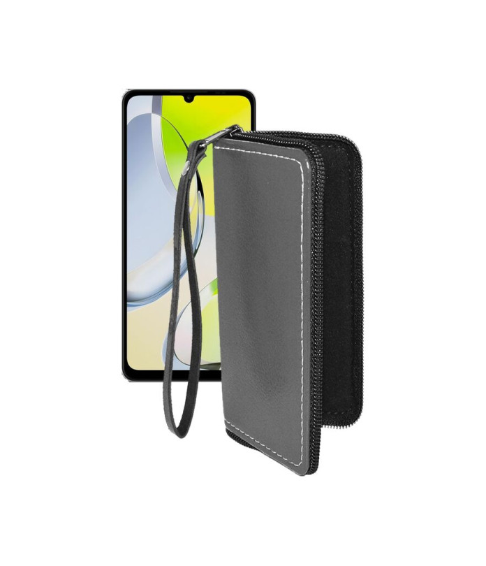 Чохол-гаманець з екошкіри для телефону ZTE Blade A76