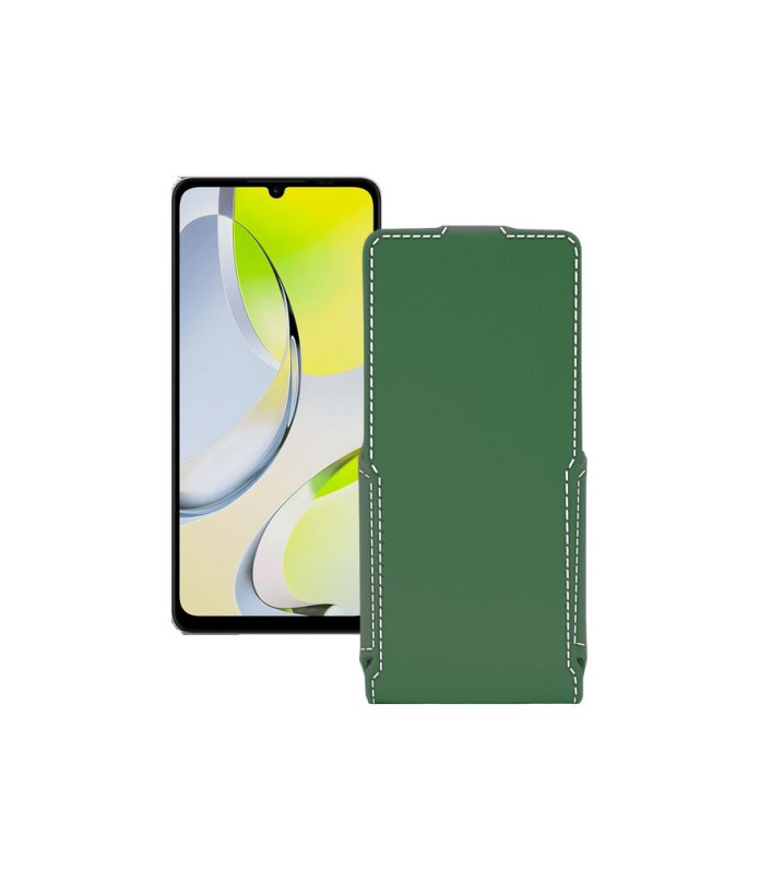 Чохол-флип з екошкіри для телефону ZTE Blade A76