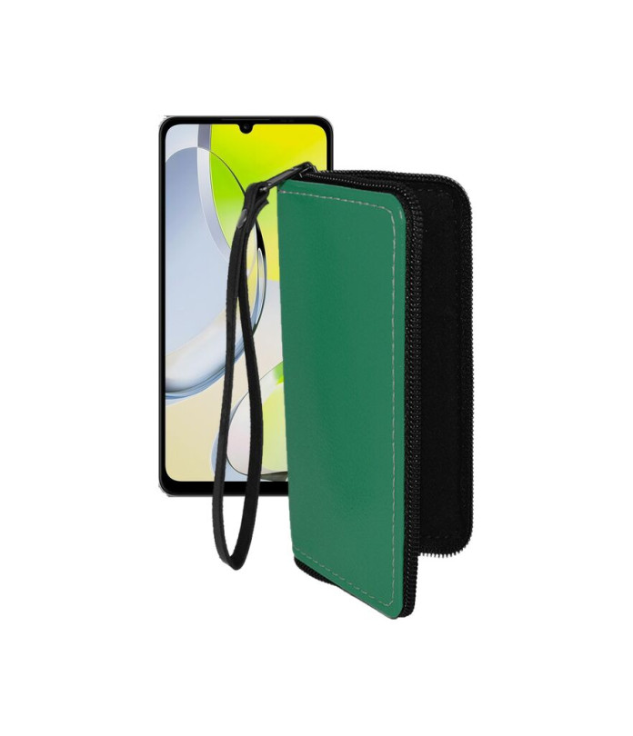 Чохол-гаманець з екошкіри для телефону ZTE Blade A76