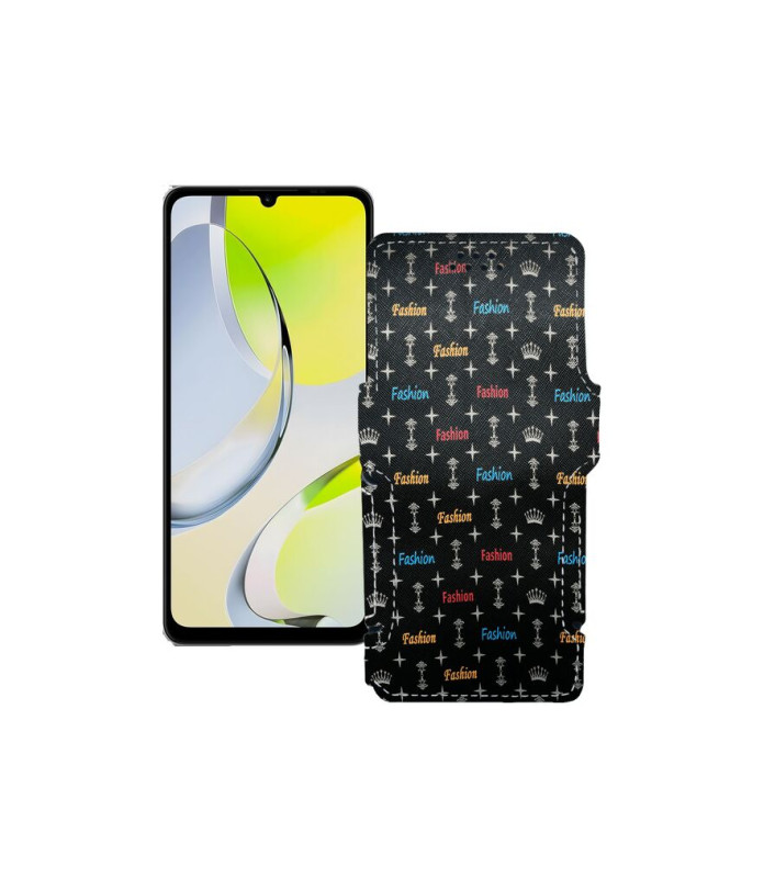 Чохол-книжка з екошкіри для телефону ZTE Blade A76