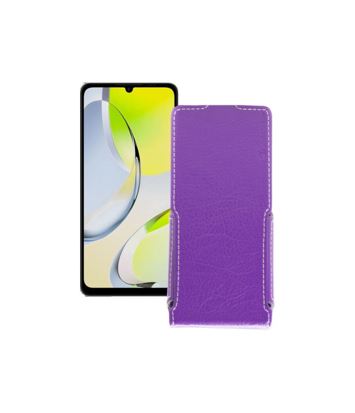 Чохол-флип з екошкіри для телефону ZTE Blade A76