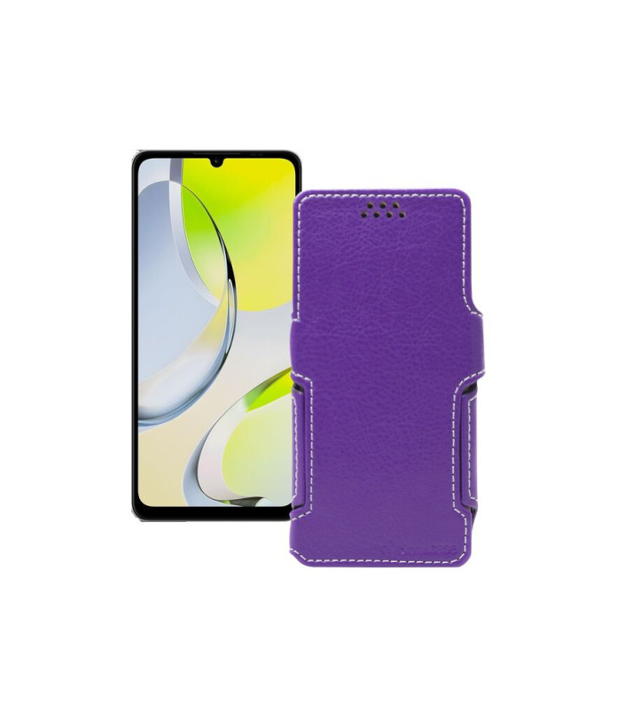 Чохол-книжка з екошкіри для телефону ZTE Blade A76