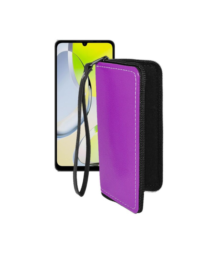 Чохол-гаманець з екошкіри для телефону ZTE Blade A76