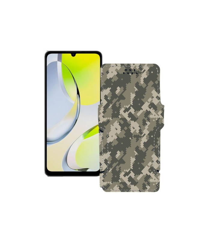 Чохол-книжка з екошкіри для телефону ZTE Blade A76