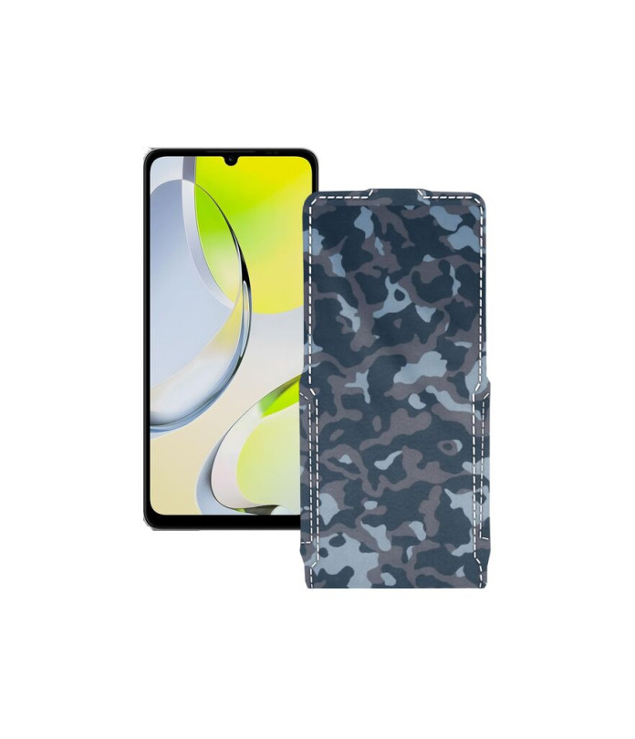 Чохол-флип з екошкіри для телефону ZTE Blade A76