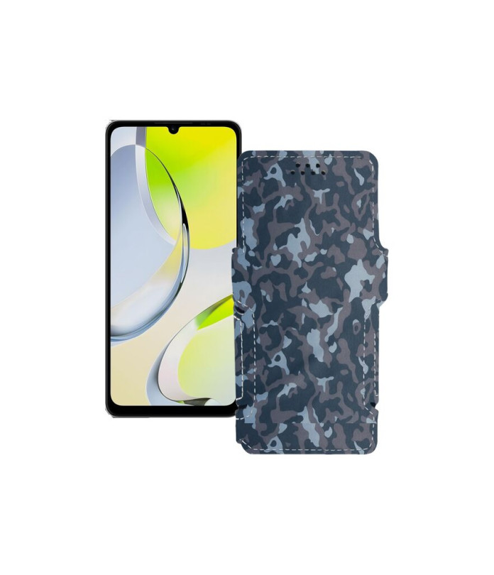 Чохол-книжка з екошкіри для телефону ZTE Blade A76