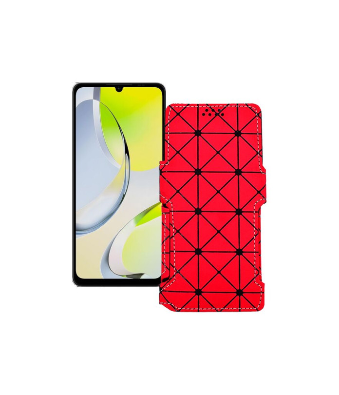 Чохол-книжка з екошкіри для телефону ZTE Blade A76