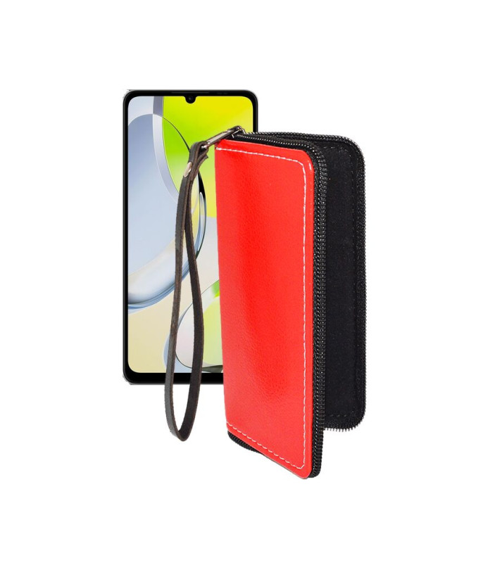 Чохол-гаманець з екошкіри для телефону ZTE Blade A76