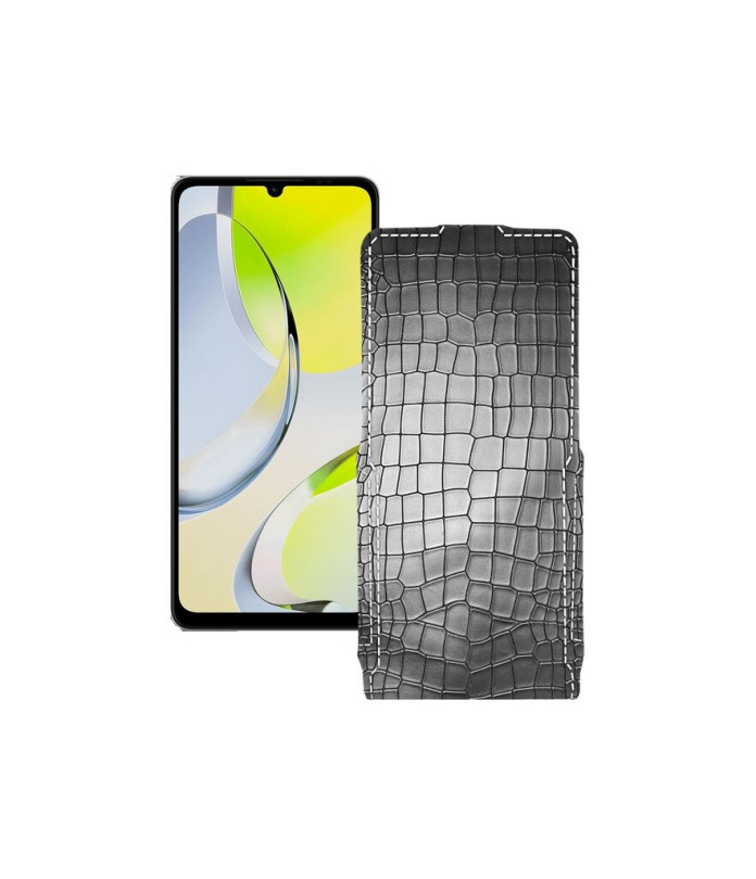 Чохол-флип з екошкіри для телефону ZTE Blade A76