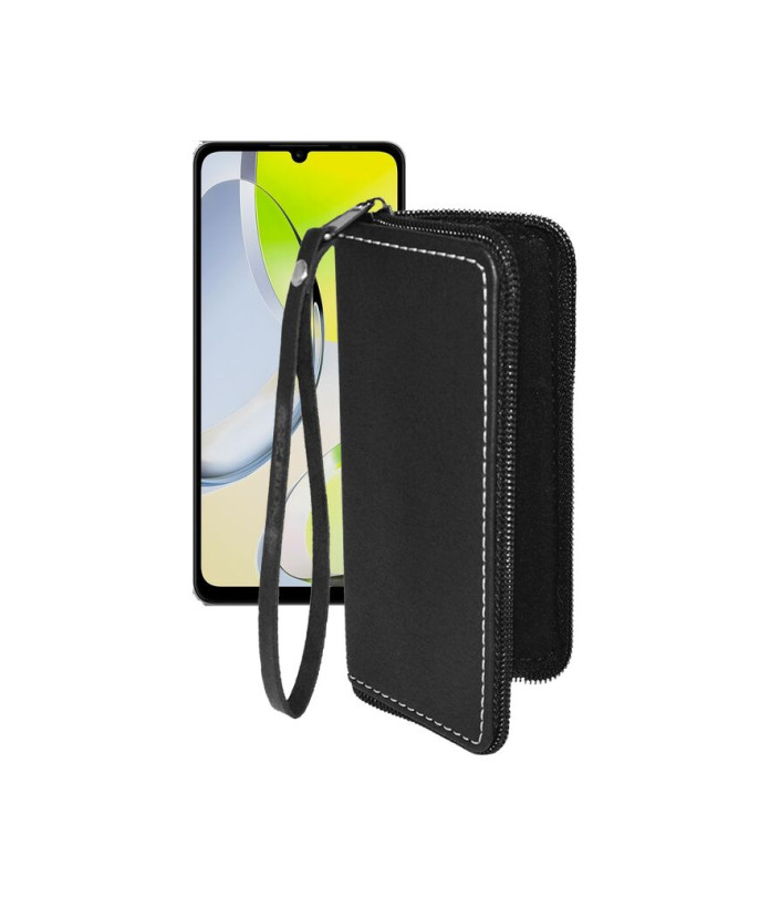 Чохол-гаманець з екошкіри для телефону ZTE Blade A76