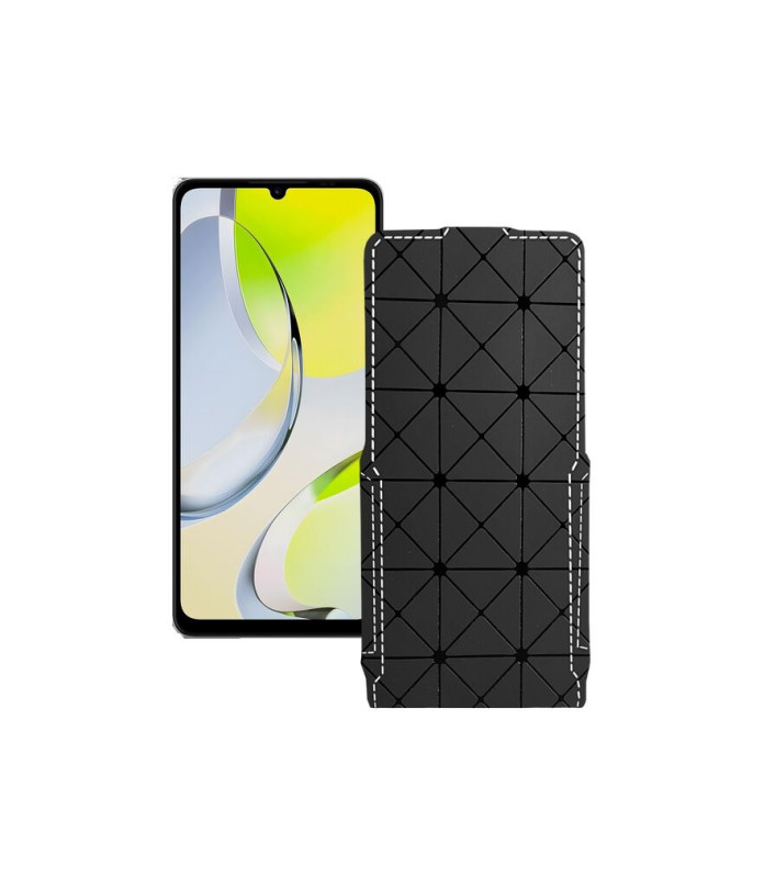 Чохол-флип з екошкіри для телефону ZTE Blade A76