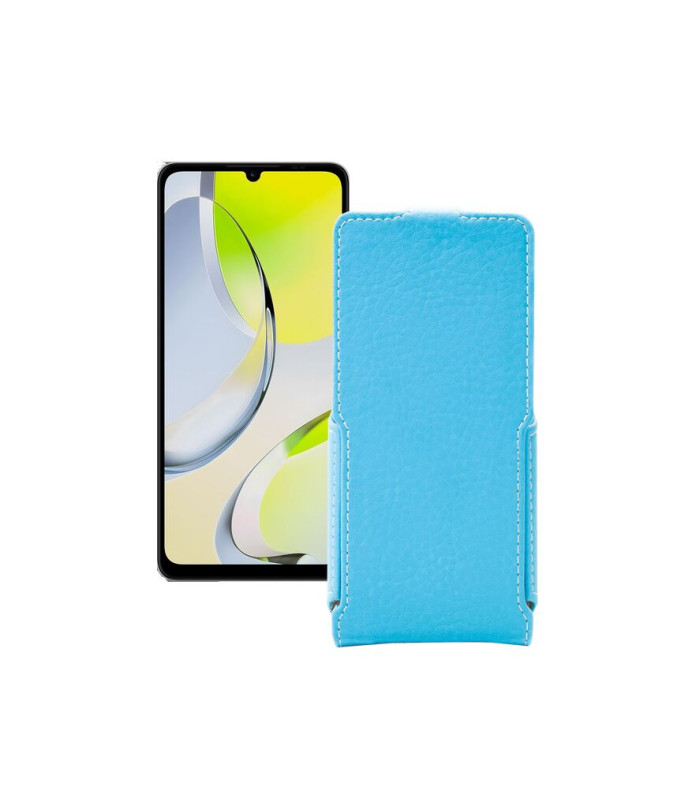 Чохол-флип з екошкіри для телефону ZTE Blade A76