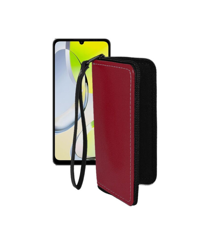 Чохол-гаманець з екошкіри для телефону ZTE Blade A76