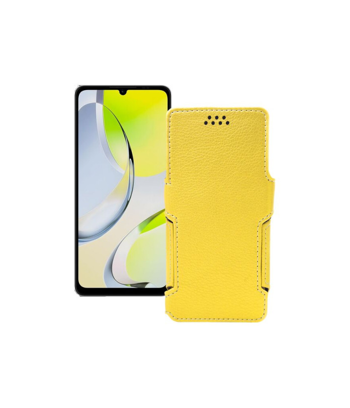 Чохол-книжка з екошкіри для телефону ZTE Blade A76