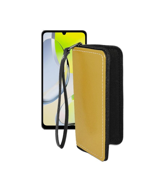 Чохол-гаманець з екошкіри для телефону ZTE Blade A76